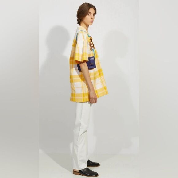 JACQUEMUS NWT Le Riviera Blue Shoulder Bag - Picture 2 of 4